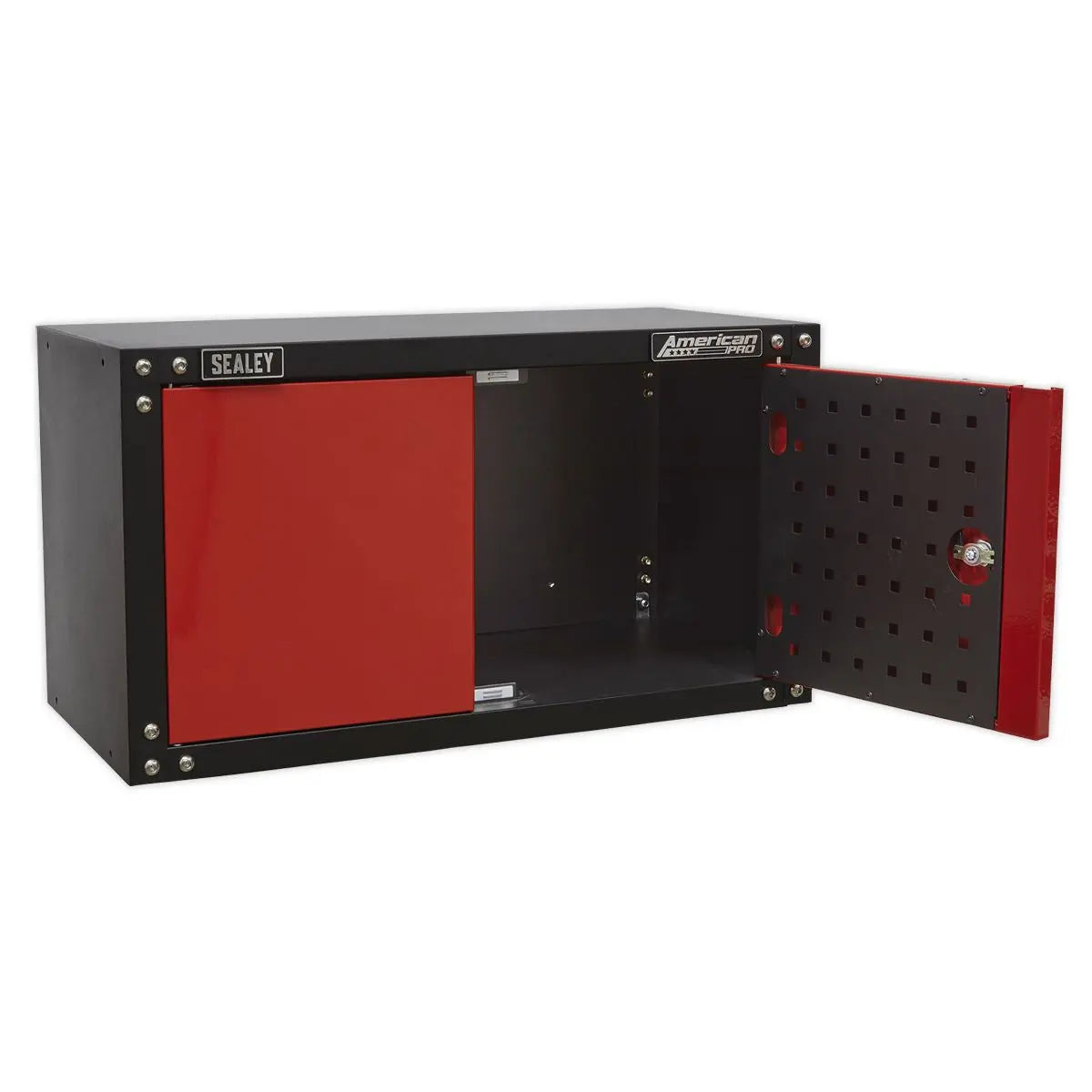 Sealey American Pro Modular 2 Door Wall Cabinet 665mm White Rose Tools