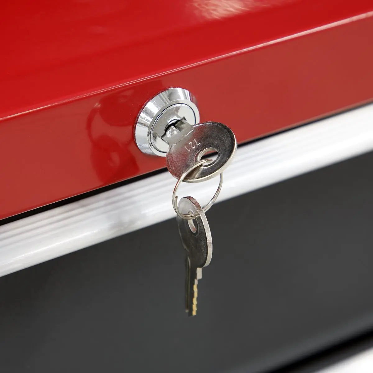 Sealey American Pro Rollcab 5 Drawer with Ball-Bearing Slides - Red/Grey