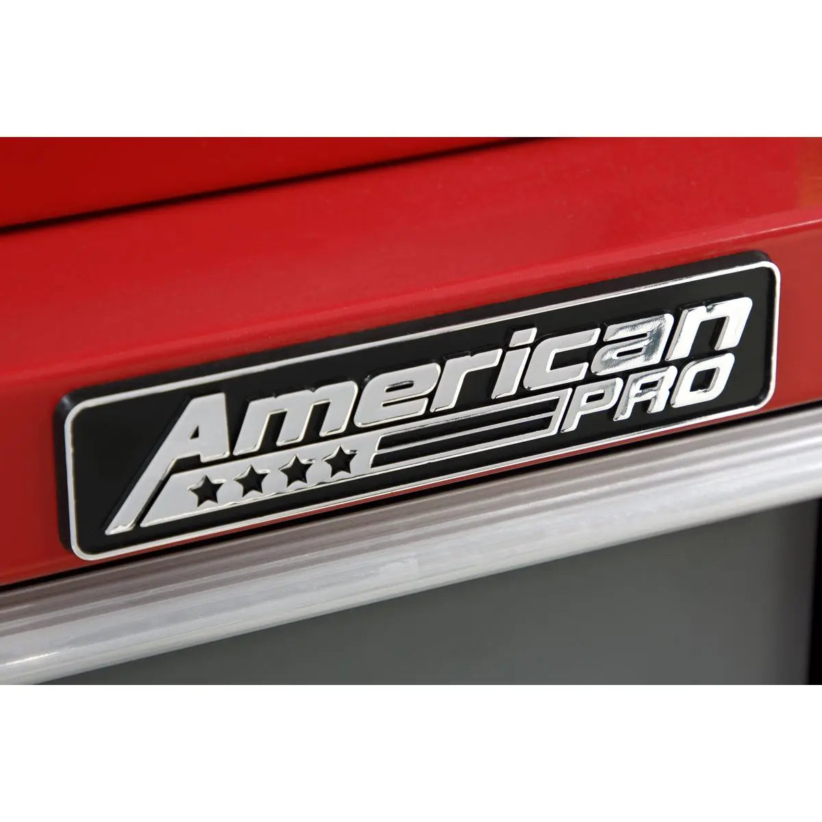 Sealey American Pro Rollcab 7 Drawer with Ball-Bearing Slides - Red/Grey White Rose Tools