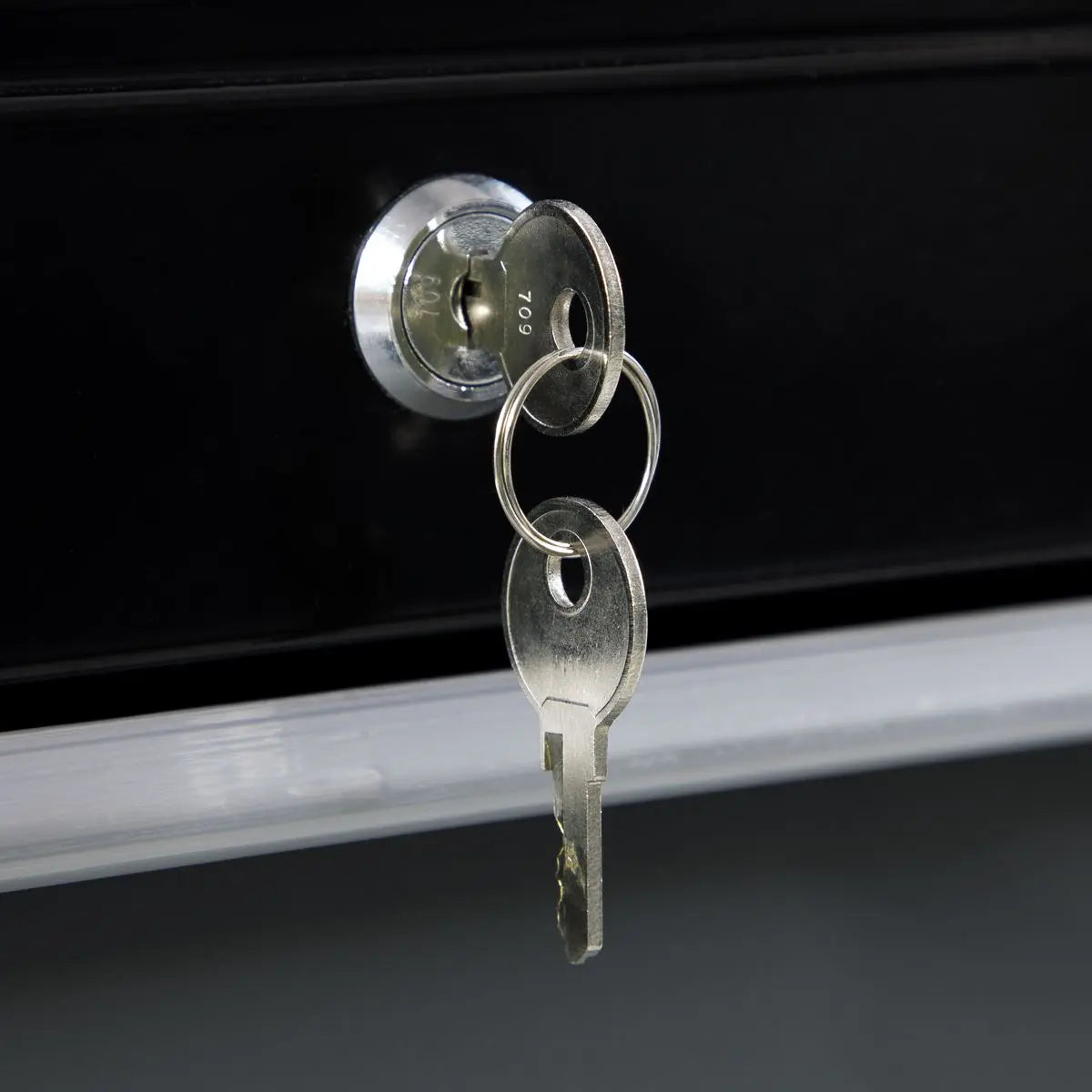 Sealey American Pro Rollcab 8 Drawer with Ball-Bearing Slides - Black/Grey