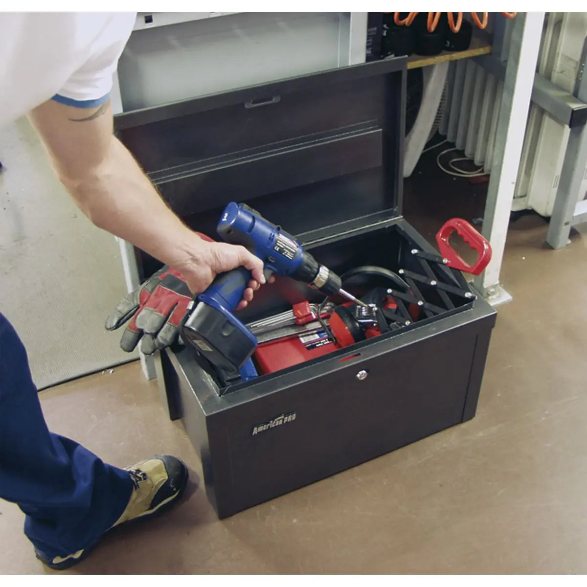 Sealey American Pro Steel Storage Chest 565 x 350 x 320mm