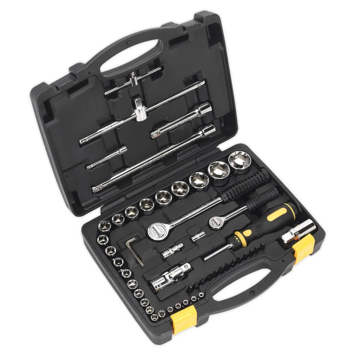 Sealey American Pro Topchest 5 Drawer with Ball-Bearing Slides - Black & 272pc Tool Kit