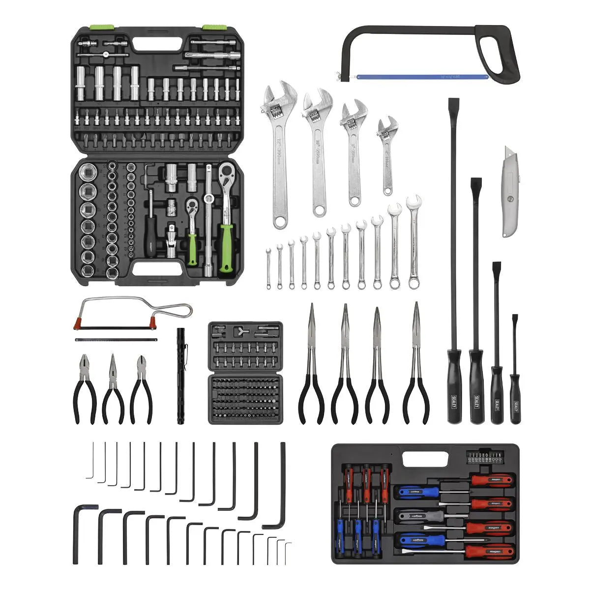 Sealey American Pro Topchest 5 Drawer with Ball-Bearing Slides - Black & 272pc Tool Kit