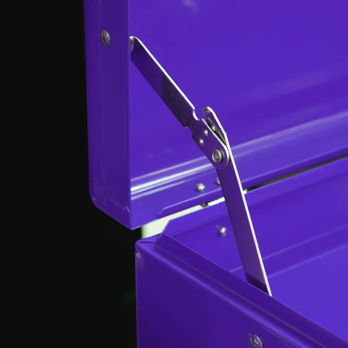 Sealey American Pro Topchest & Rollcab Combination 6 Drawer with Ball-Bearing Slides - Purple/Grey