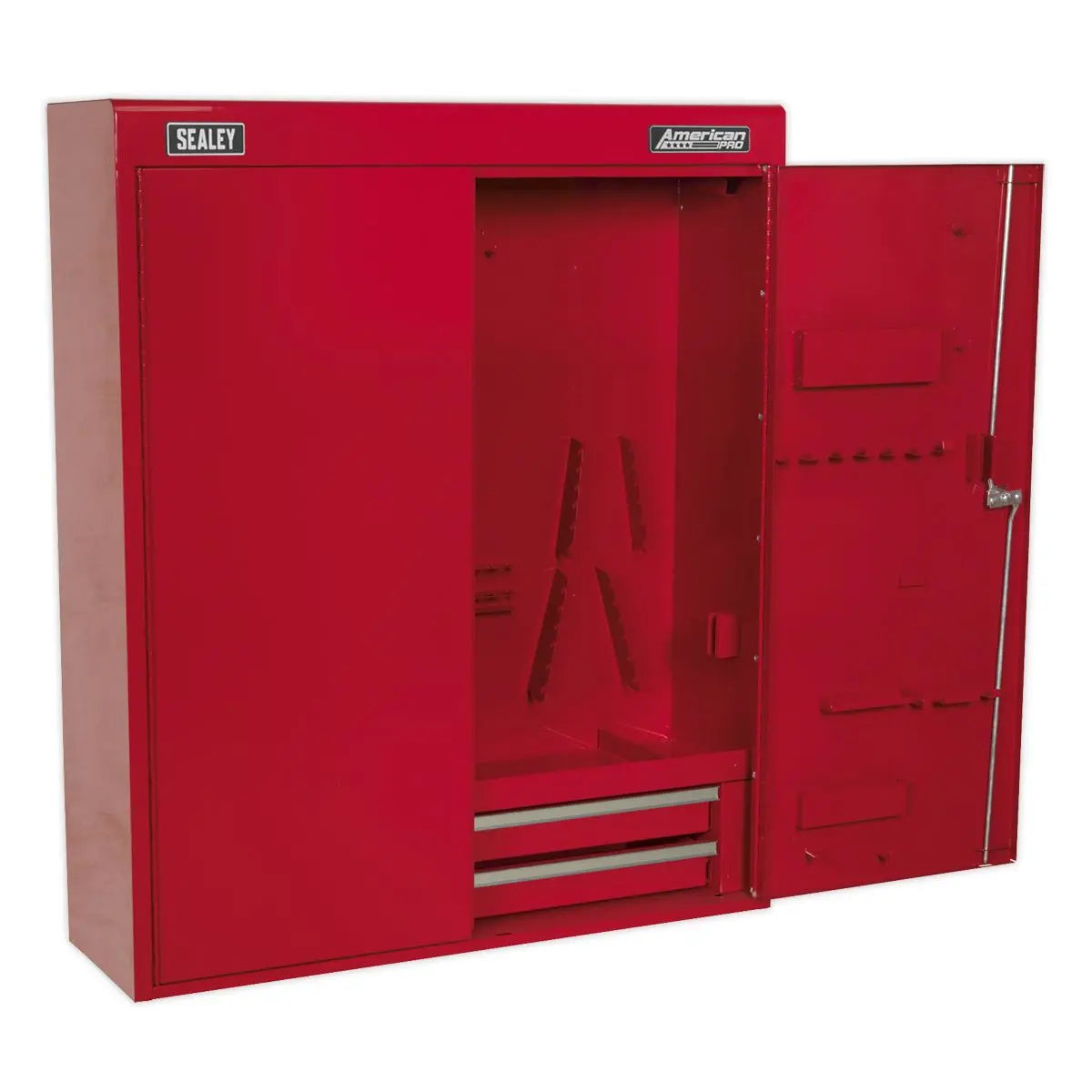 Sealey American Pro Wall Mounting Tool Cabinet with 2 Drawers