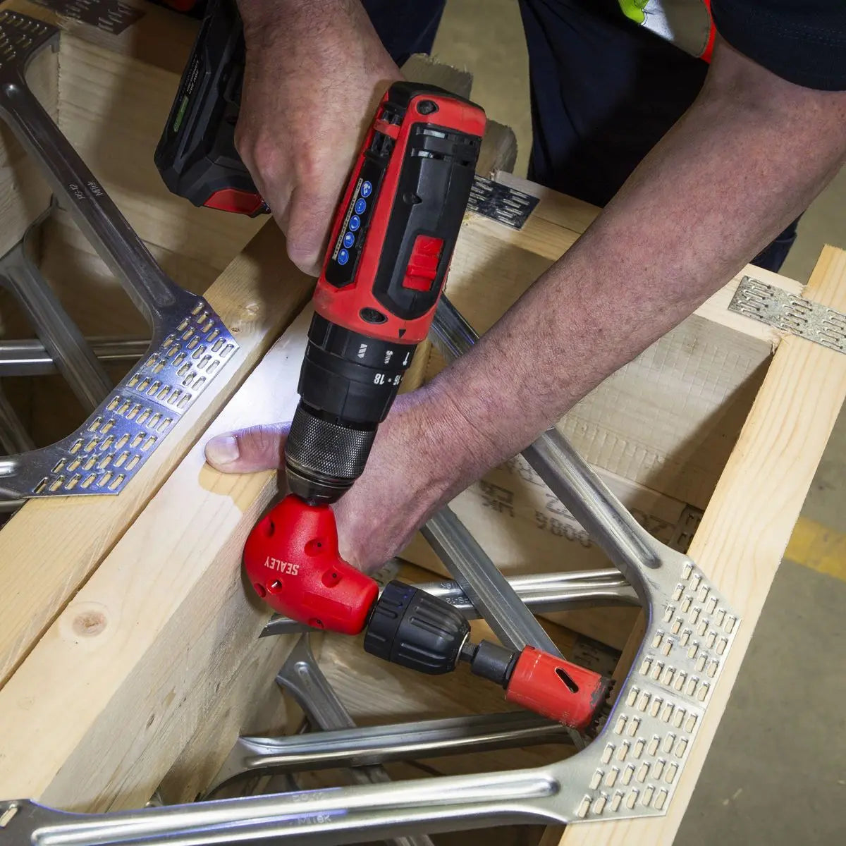 Sealey Angle Driver 90° Keyless White Rose Tools