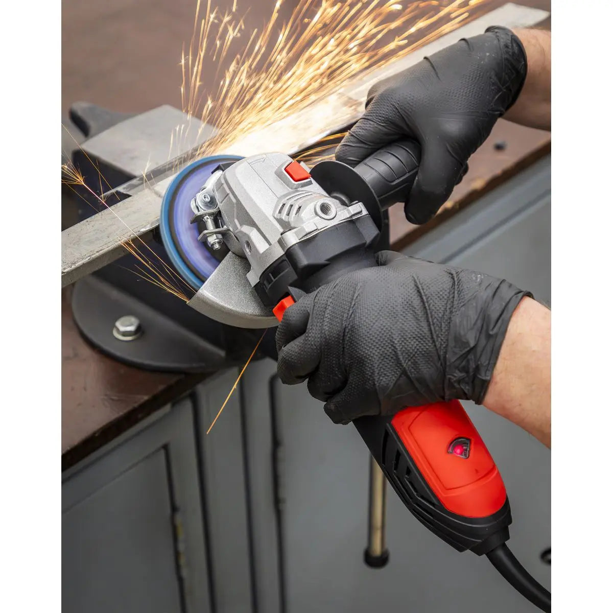 Sealey Angle Grinder Ø125mm 1000W/230V with Schuko Plug