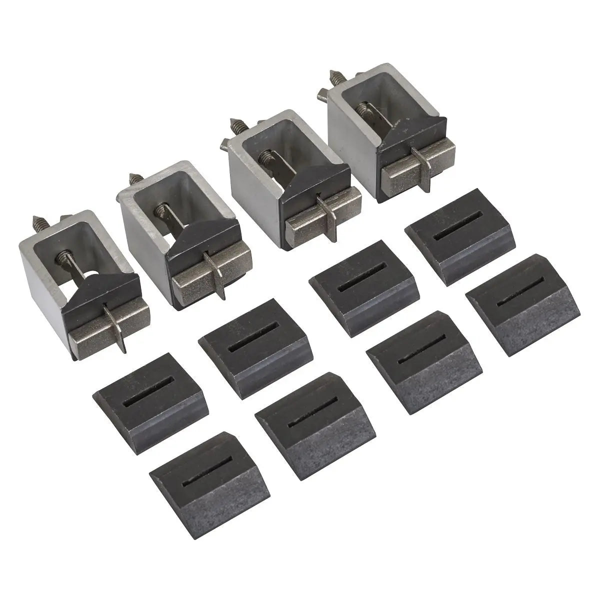 Sealey Angle Welding Clamp Set 4pc White Rose Tools