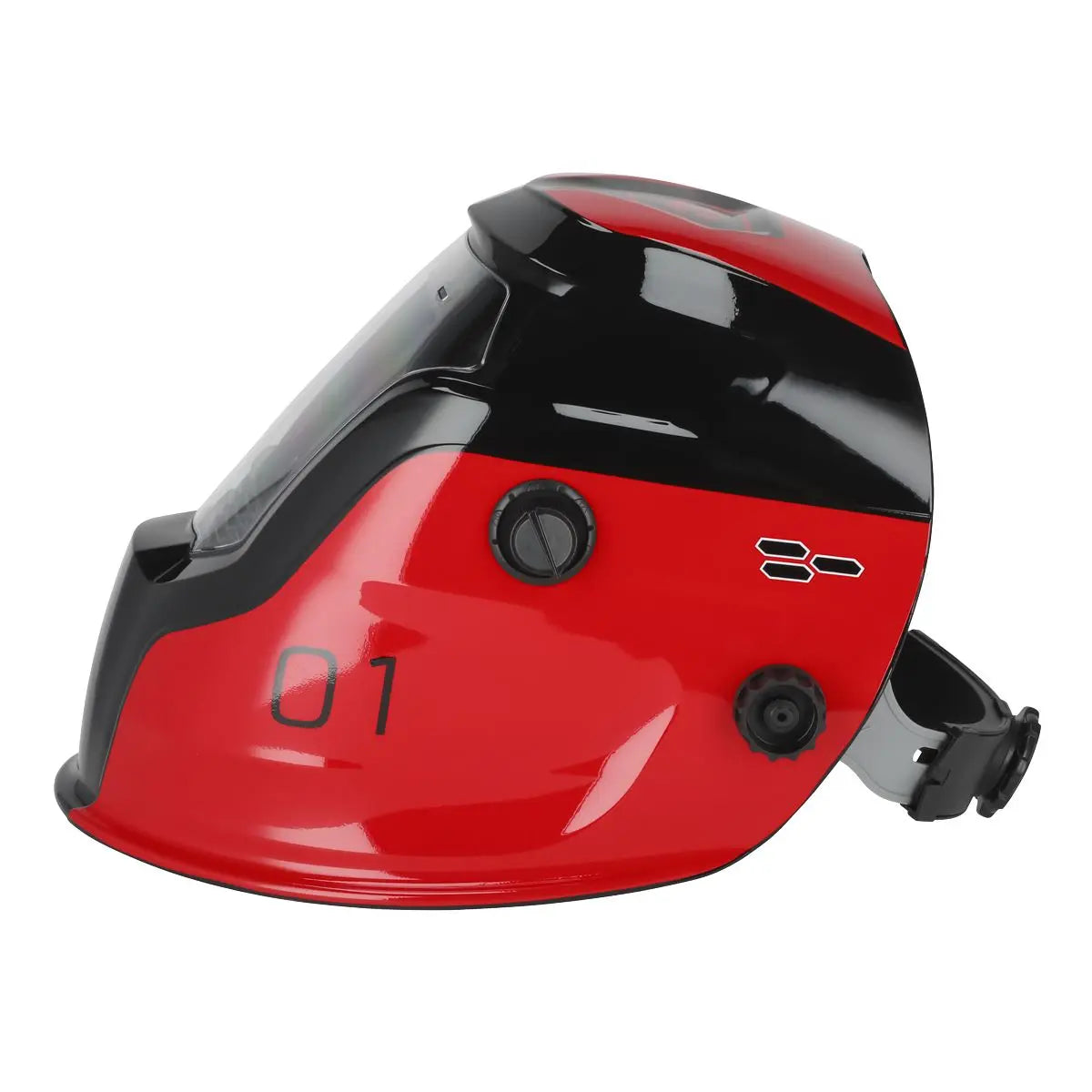 Sealey Auto Darkening Welding Helmet Shade 9-13 Red