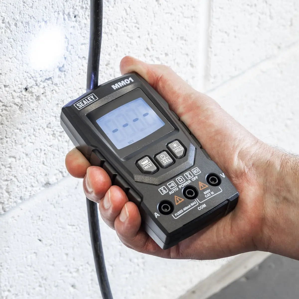 Sealey Auto-Ranging Digital Multimeter 6-Function  White Rose Tools