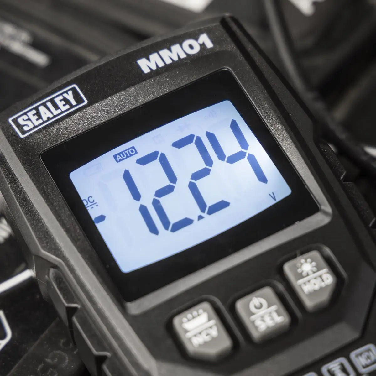 Sealey Auto-Ranging Digital Multimeter 6-Function  White Rose Tools