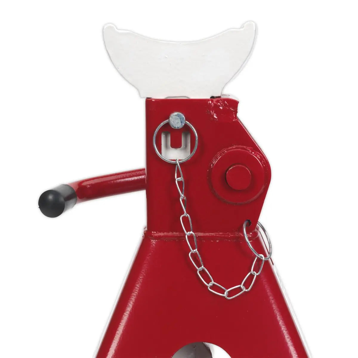 Sealey Auto Rise Ratchet Axle Stands (Pair) 5 Tonne Capacity per Stand - White Rose Tools