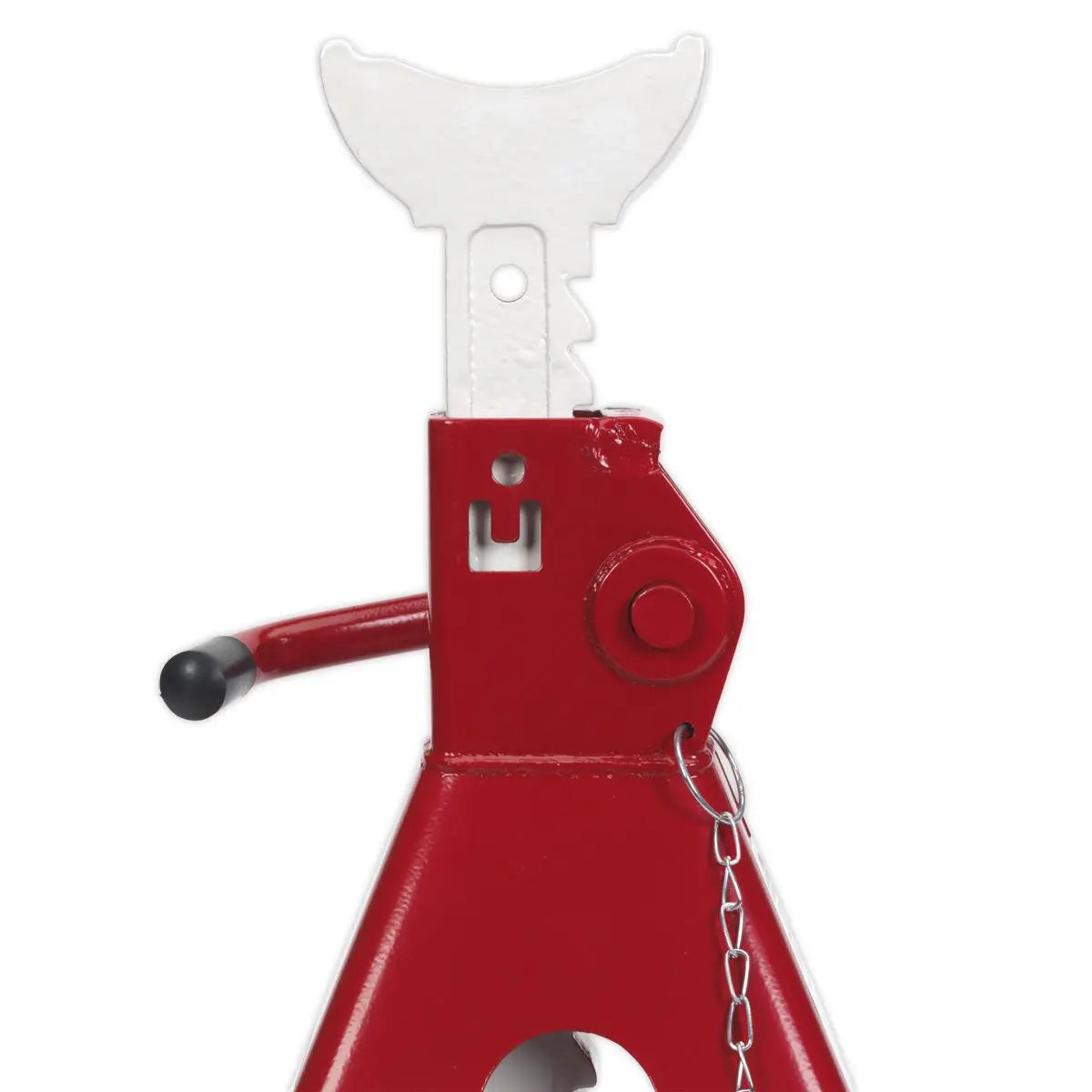 Sealey Auto Rise Ratchet Axle Stands (Pair) 5 Tonne Capacity per Stand - White Rose Tools