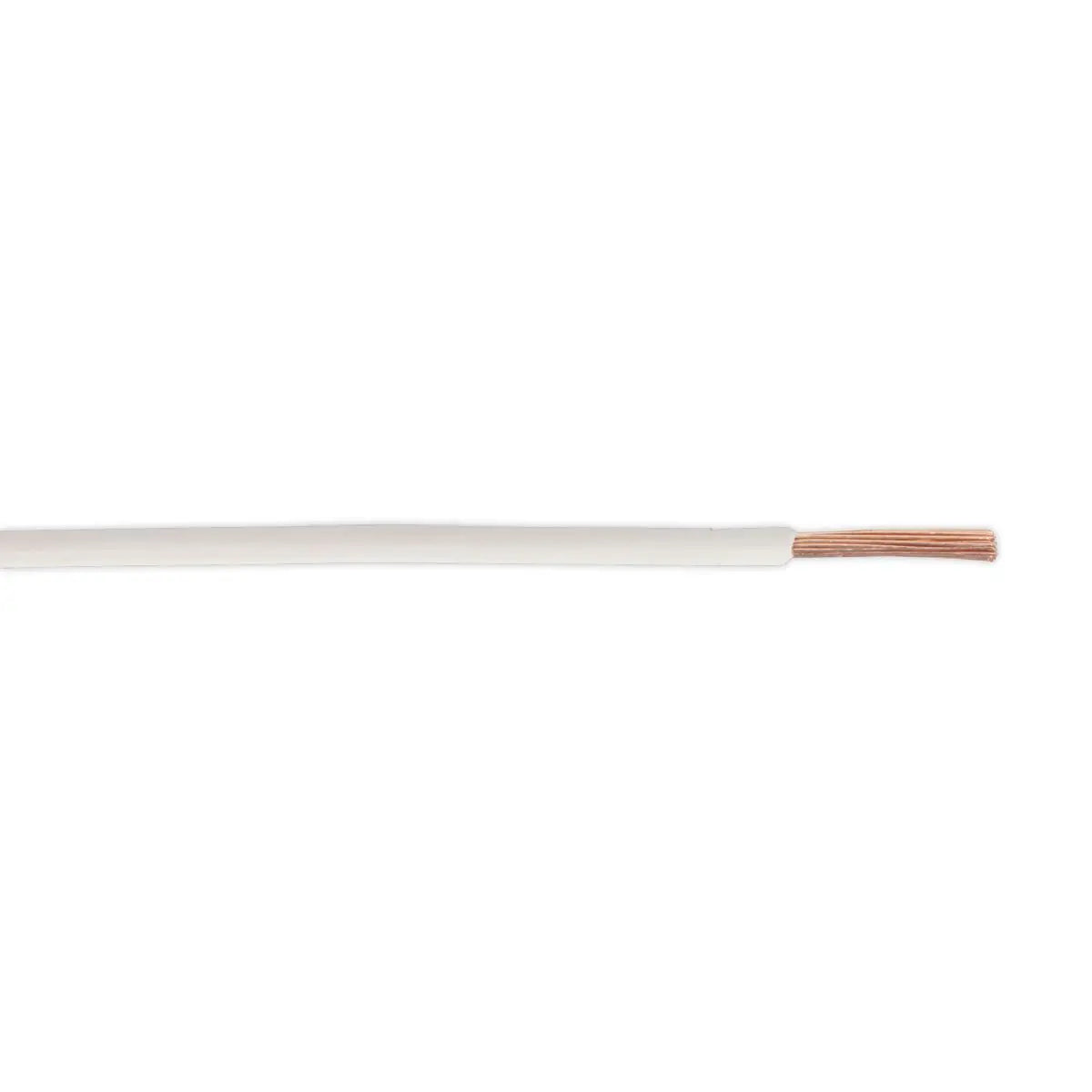 Sealey Automotive Cable Thin Wall Single 2mm² 28/0.30mm 50m White