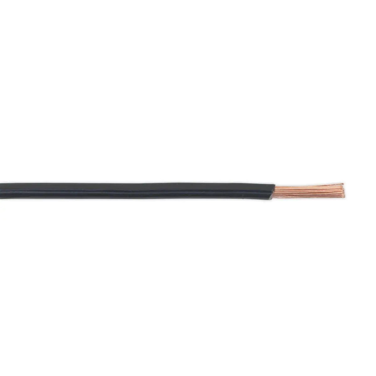 Sealey Automotive Cable Thin Wall Single 3mm² 44/0.30mm 30m Black