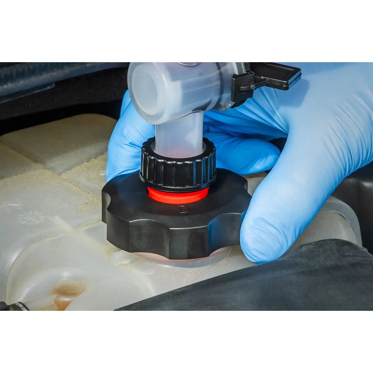 Sealey Automotive Coolant Filling Set Non-Spill 15pc White Rose Tools