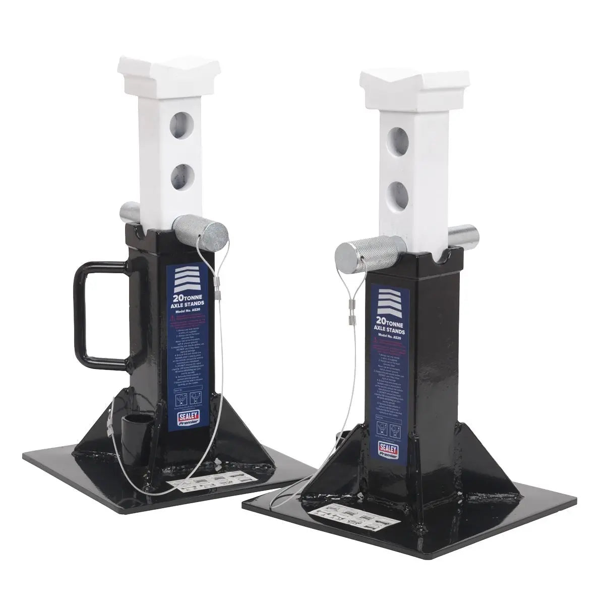 Sealey Axle Stands 20 Tonne Capacity Per Stand Pair