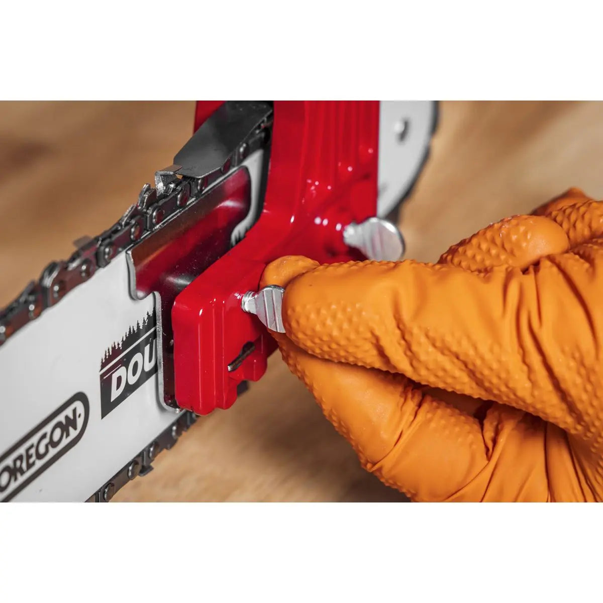 Sealey Bar Mounted Chainsaw Chain Sharpening Guide White Rose Tools