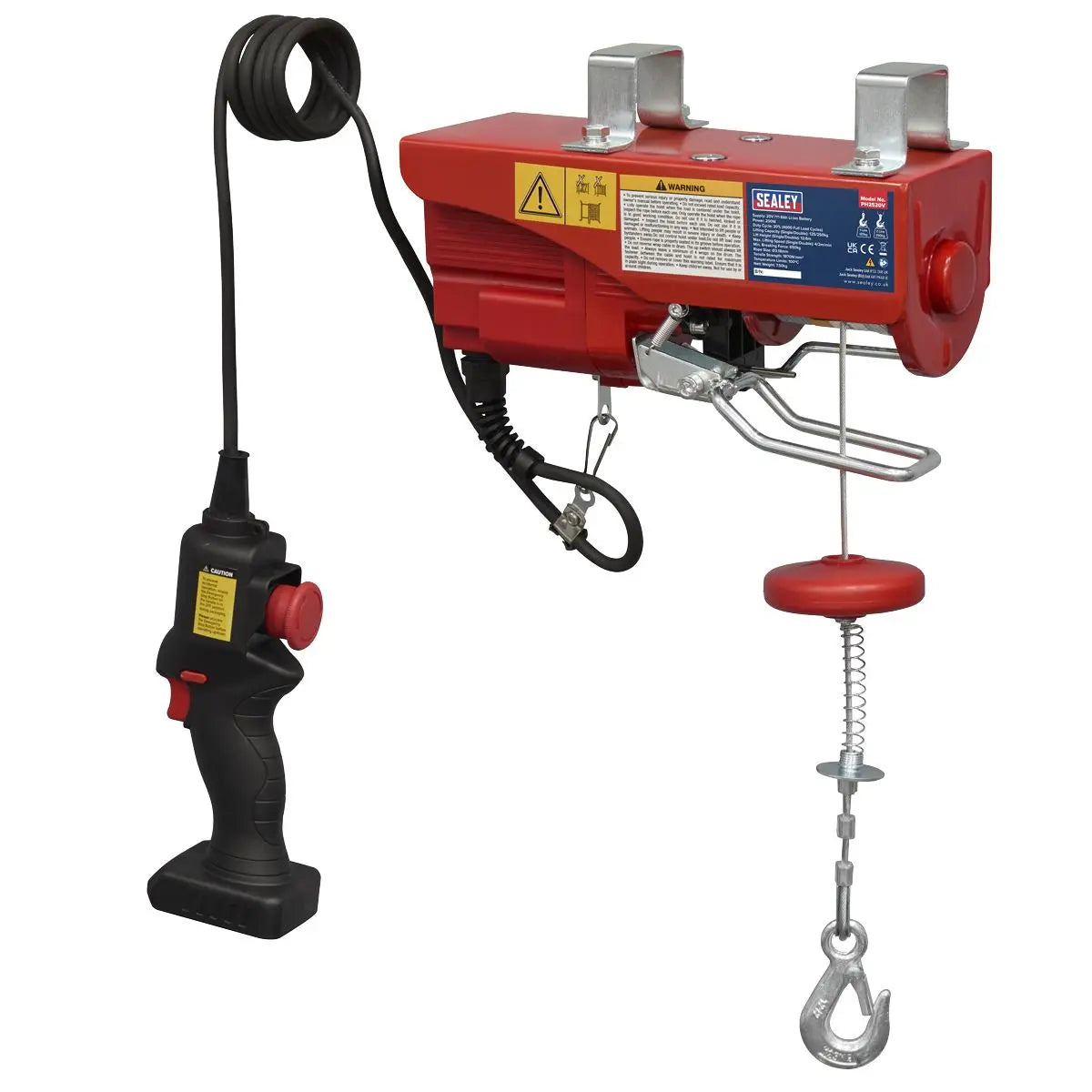 Sealey Battery Powered Hoist 20V White Rose Tools