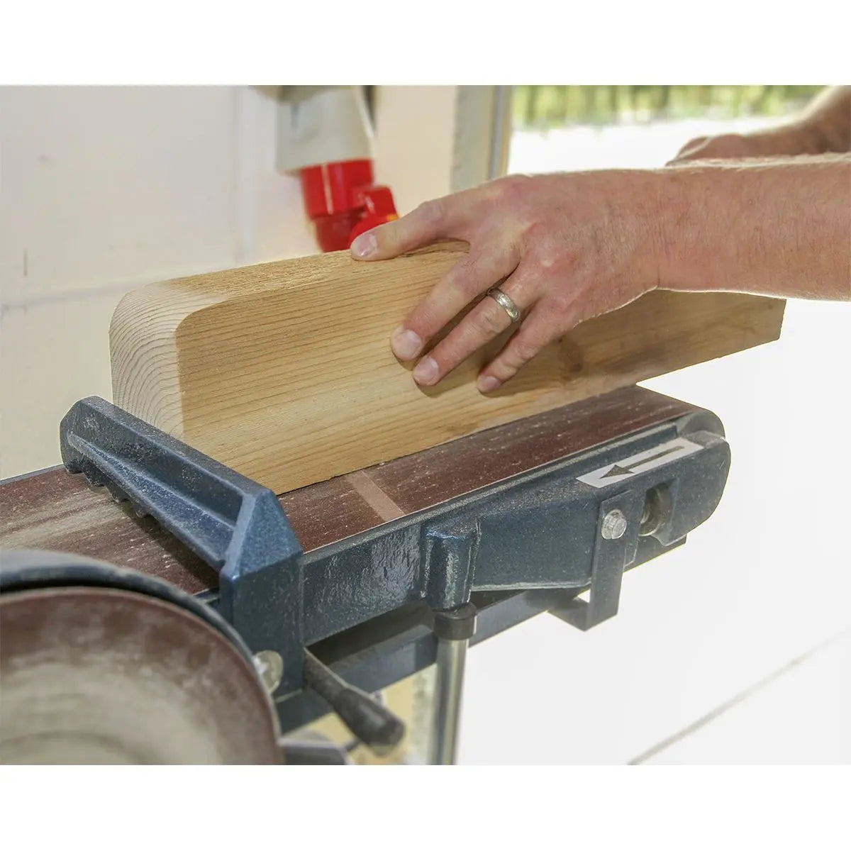 Sealey Belt/Disc Sander Floor Standing 1220 x 150mm/Ø230mm