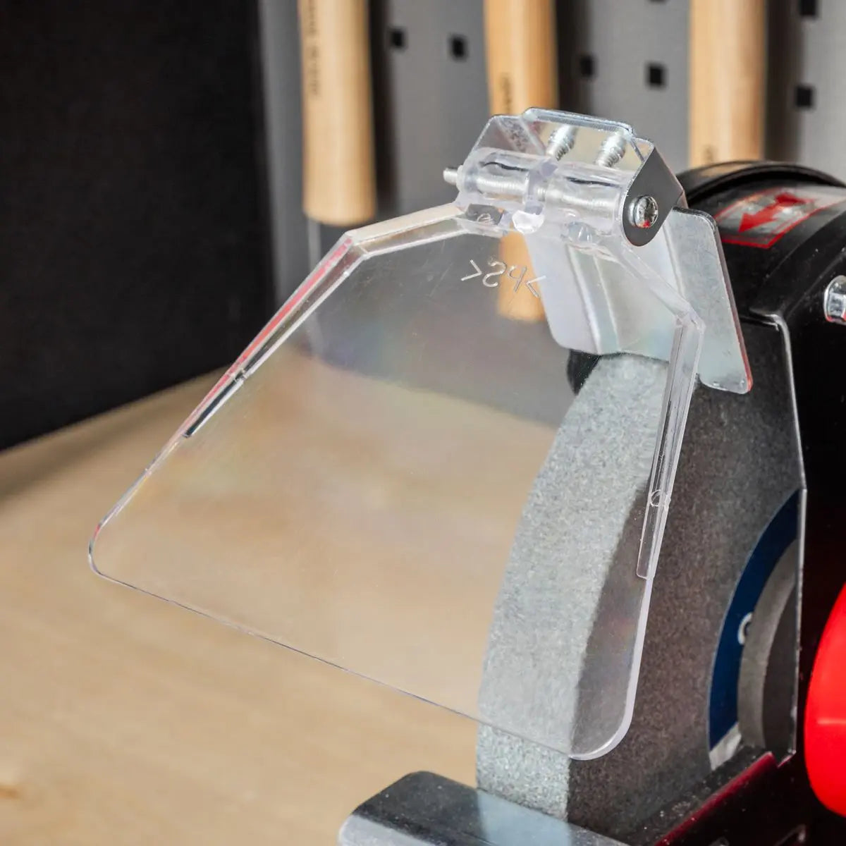 Sealey Bench Grinder 200mm Workshop Sharpening Grinding Coarse Fine 230V 600W