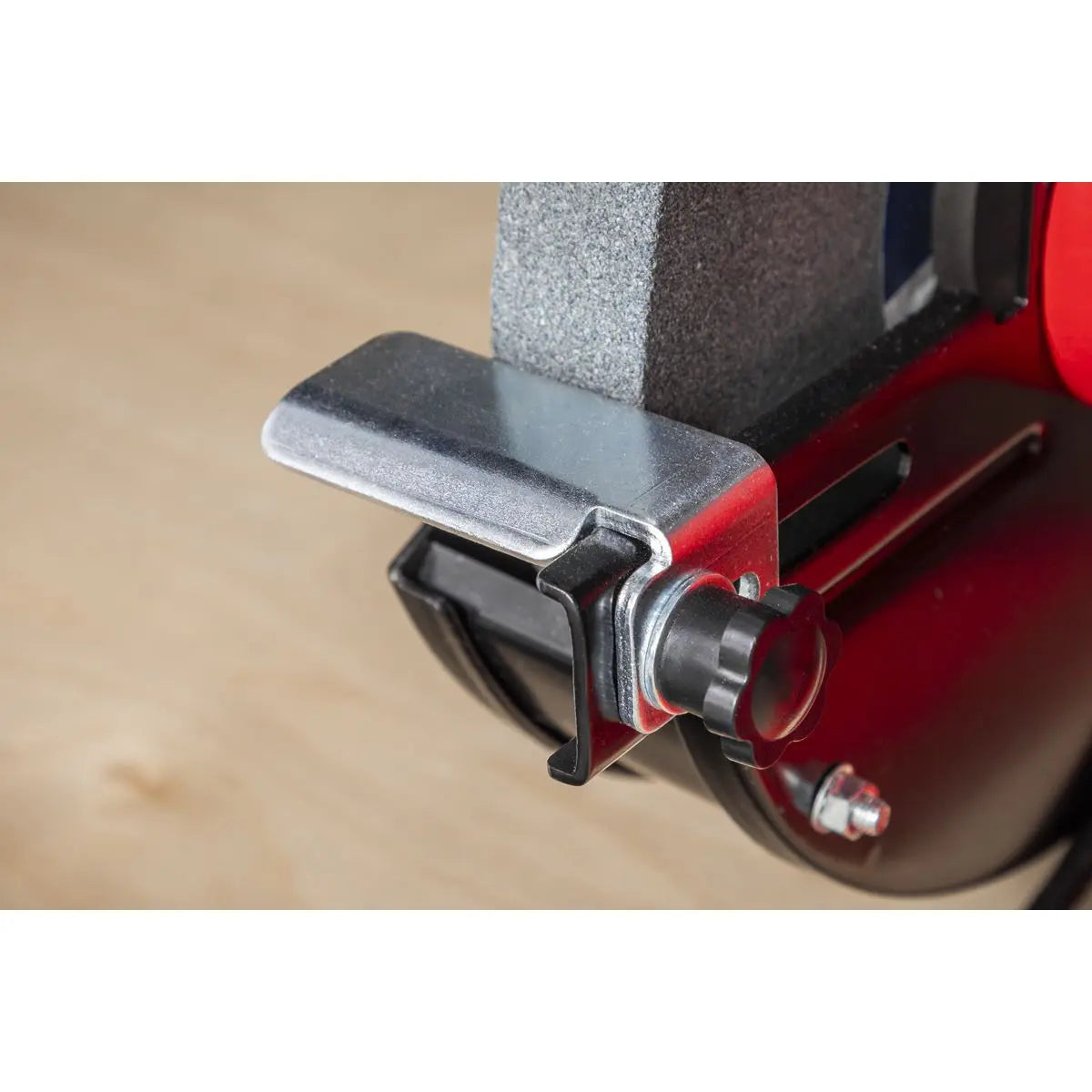 Sealey Bench Grinder 200mm Workshop Sharpening Grinding Coarse Fine 230V 600W