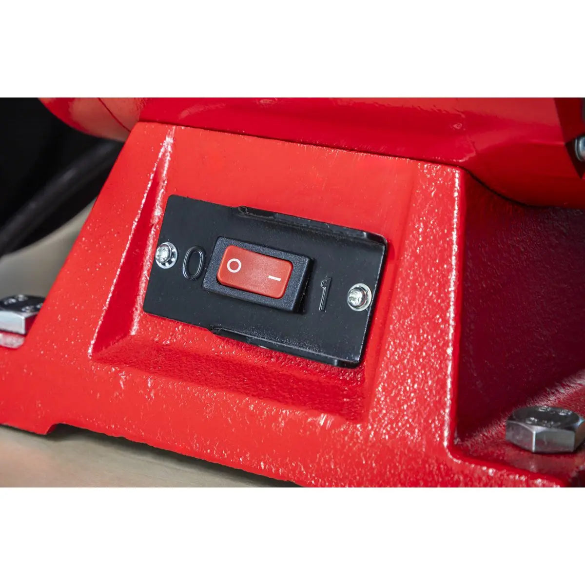 Sealey Bench Grinder 200mm Workshop Sharpening Grinding Coarse Fine 230V 600W