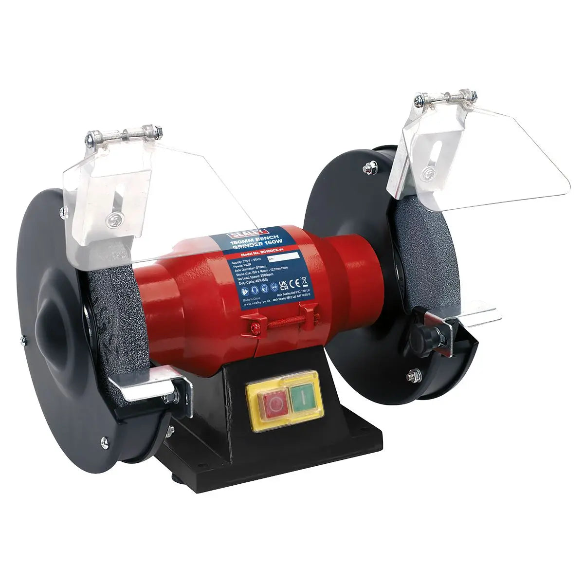 Sealey Bench Grinder Ø150mm 150W/230V  White Rose Tools