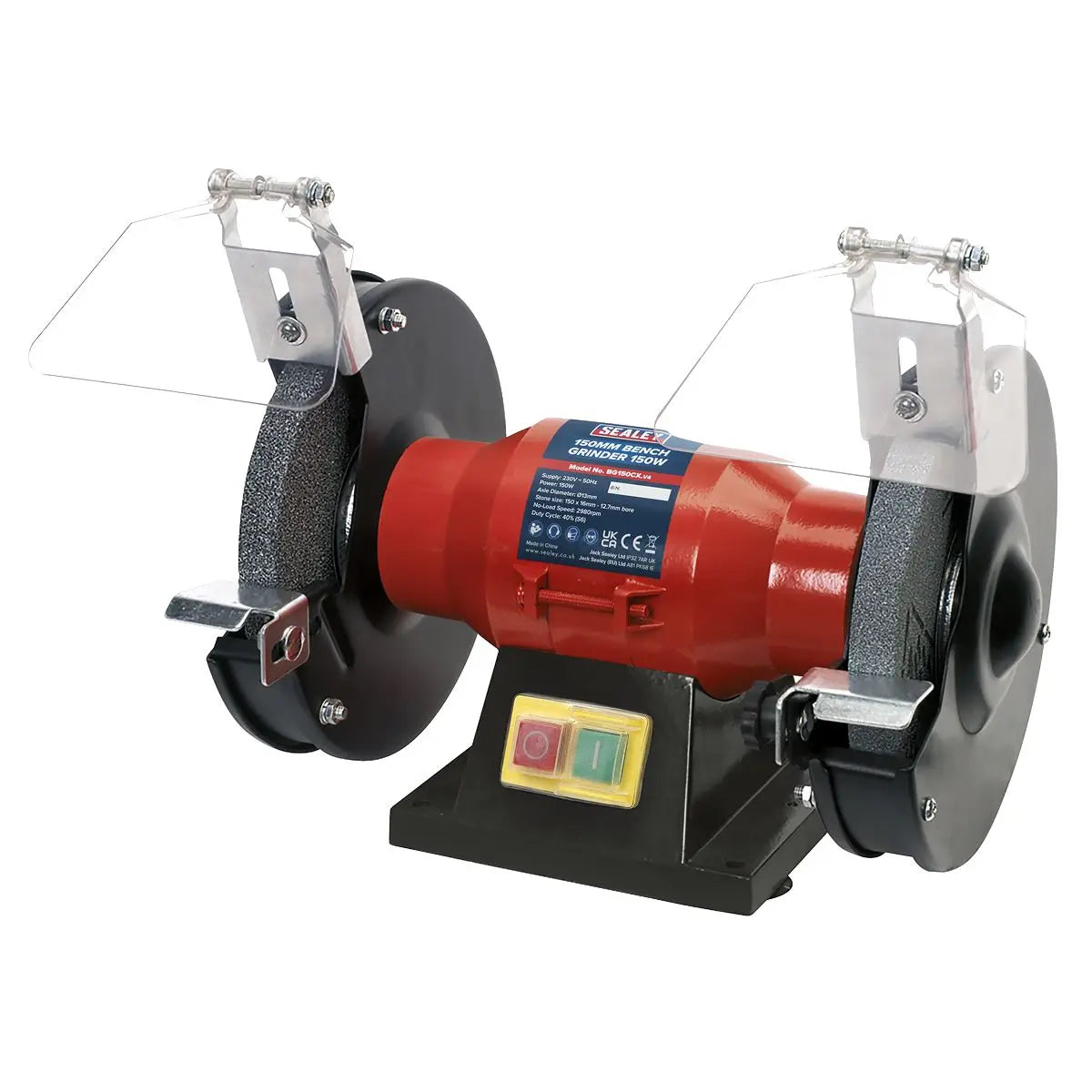 Sealey Bench Grinder Ø150mm 150W/230V  White Rose Tools