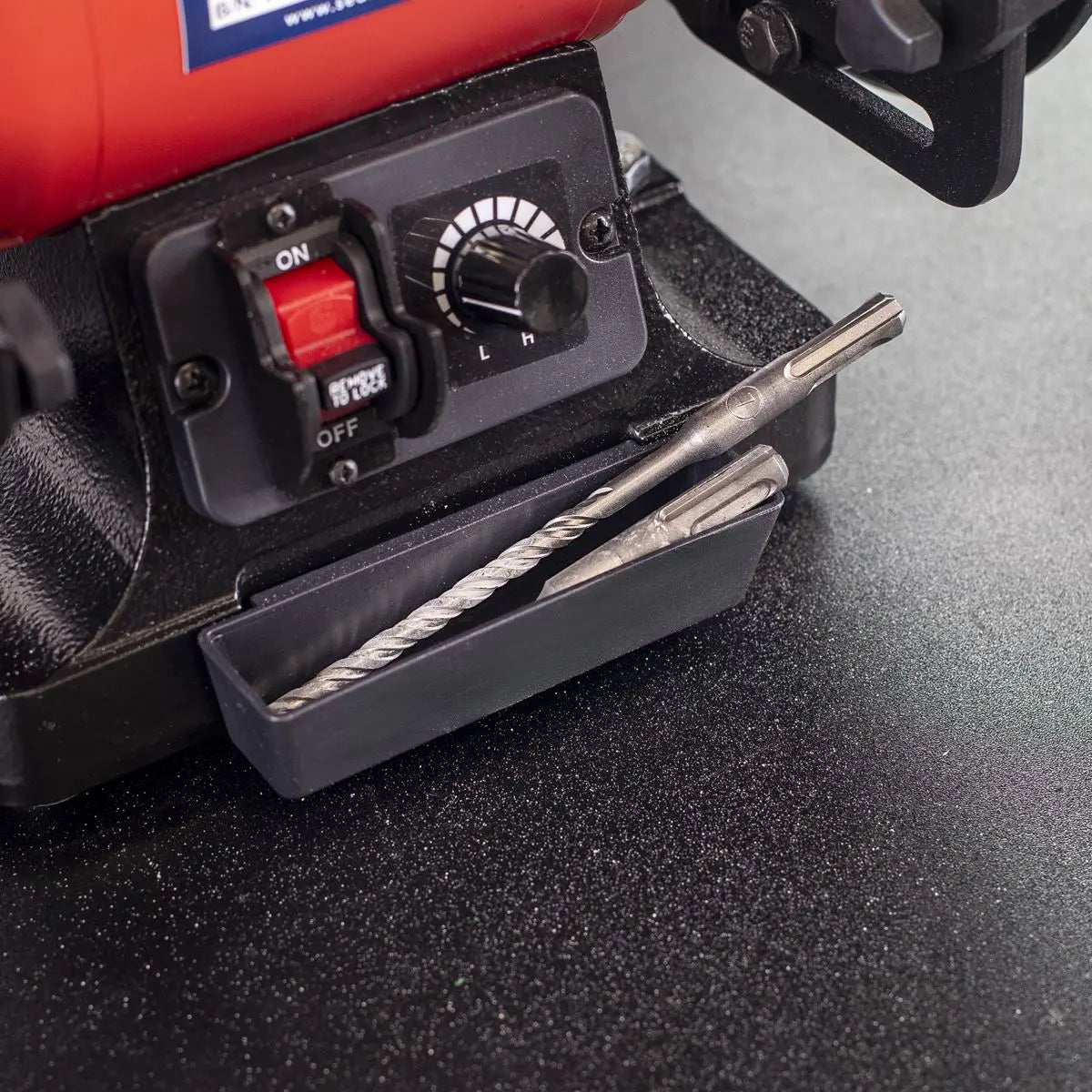 Sealey Bench Grinder Ø150mm Variable Speed White Rose Tools