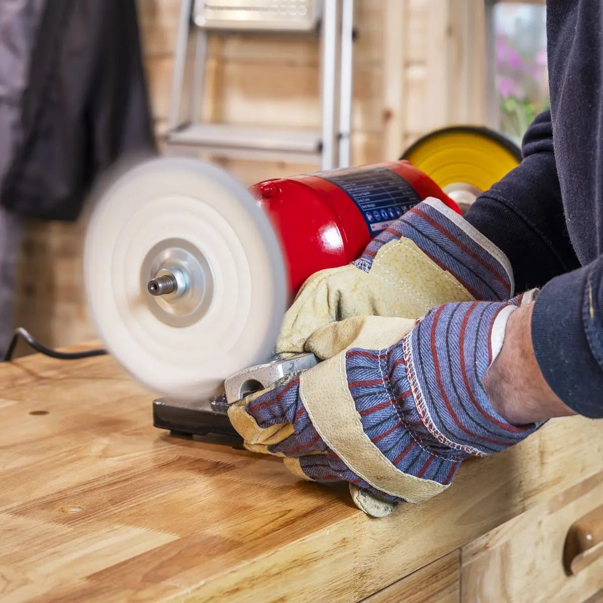 Sealey Bench Mounting Buffer/Polisher Ø150mm 370W/230V