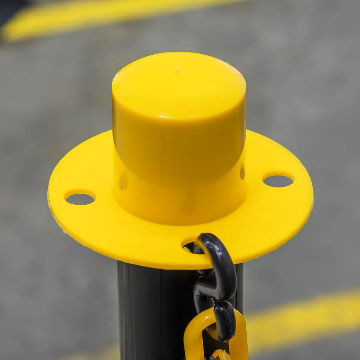 Sealey Black/Yellow Post & Chain Kit 25m