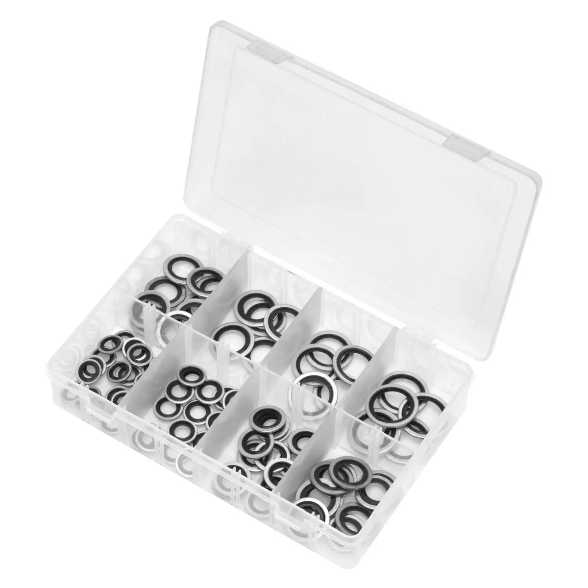 Sealey Bonded Seal (Dowty Seal) Assortment 88pc - Metric