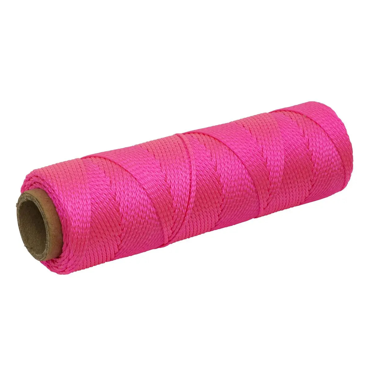 Sealey Braided Pink Nylon Brick Line - 76m  White Rose Tools