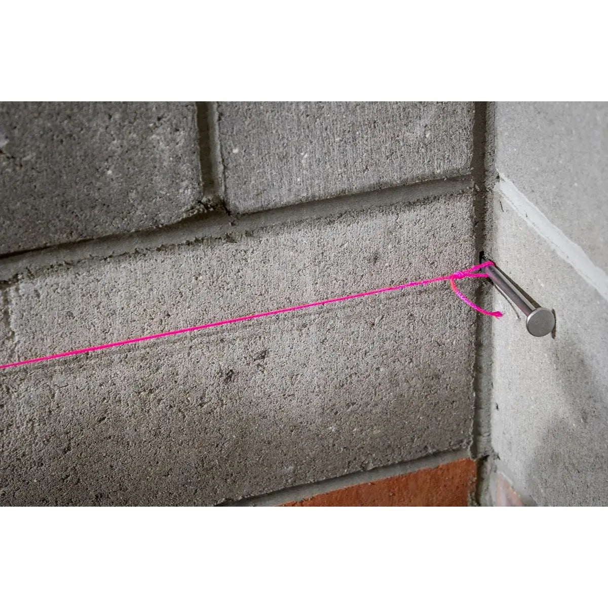 Sealey Braided Pink Nylon Brick Line - 76m  White Rose Tools
