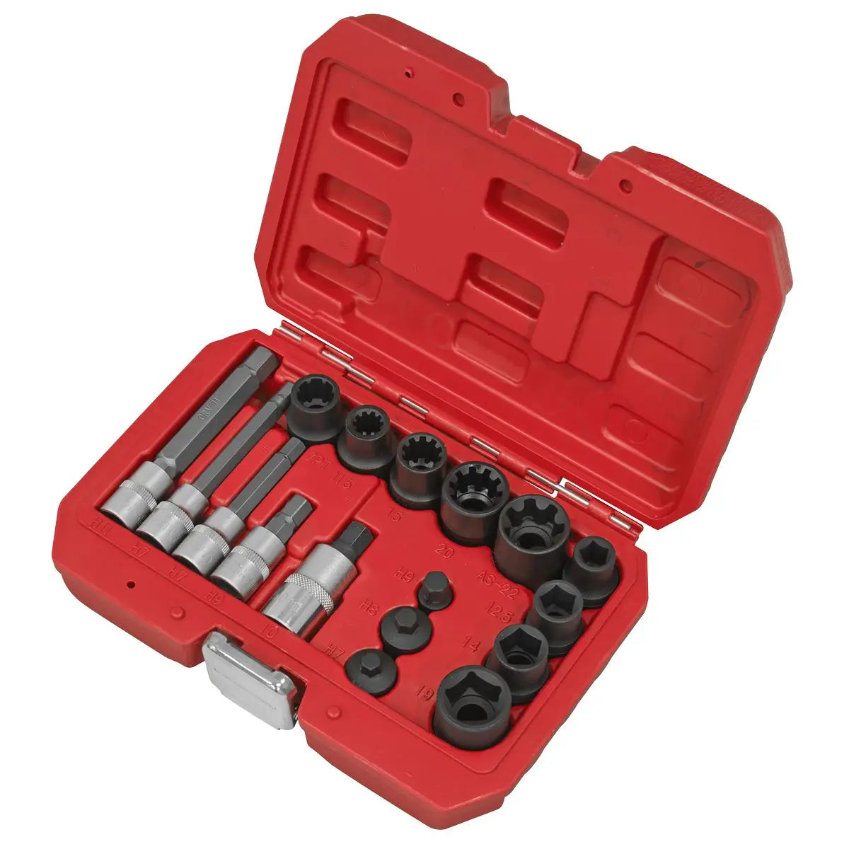 Sealey Brake Caliper Socket Set 17pc - White Rose Tools