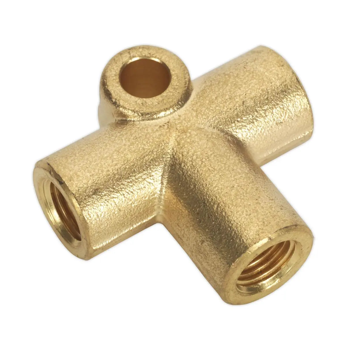 Sealey Brake Tube Connector 3/8"UNF x 24tpi 3-Way
