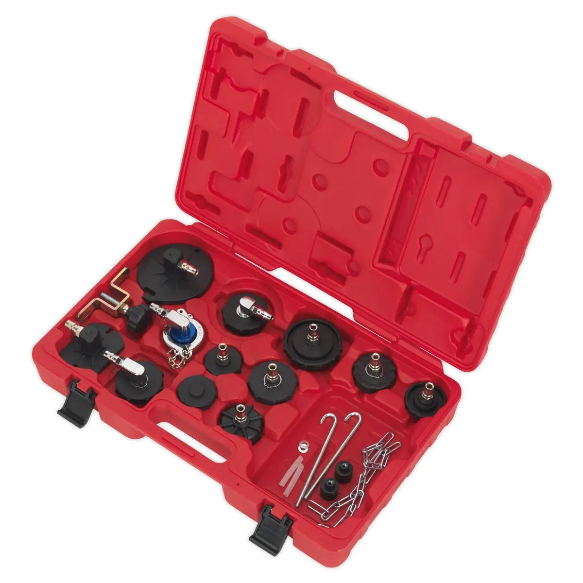Sealey Brake & Clutch Bleeder Cap Set White Rose Tools