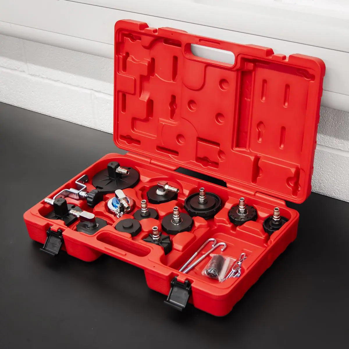 Sealey Brake & Clutch Bleeder Cap Set White Rose Tools