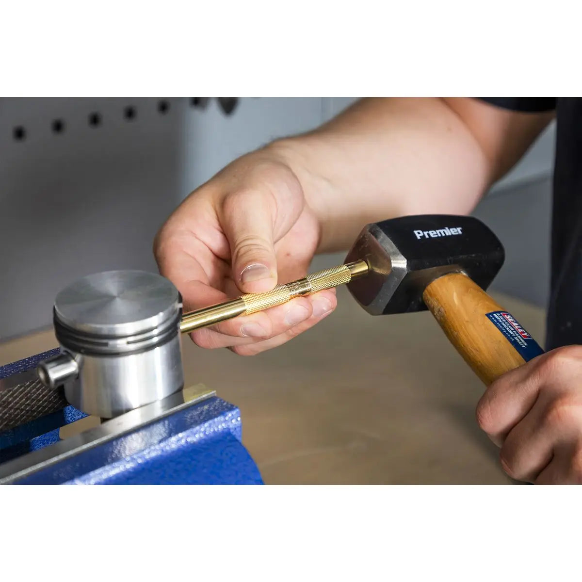 Sealey Brass Punch Set 5pc White Rose Tools