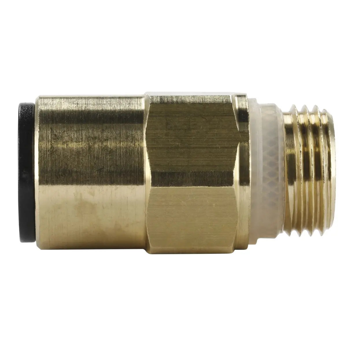 Sealey Brass SuperThread Straight Adaptor 12mm x 3/8"BSP Pack of 2 (John Guest Speedfit®)