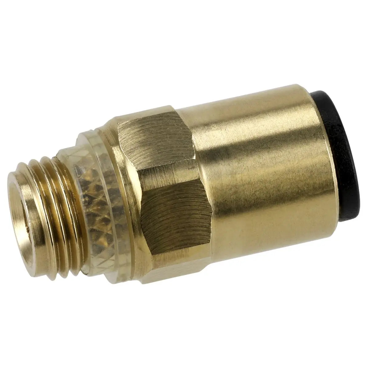 Sealey Brass SuperThread Straight Adaptor 6mm x 1/8"BSP Pack of 2 (John Guest Speedfit®)