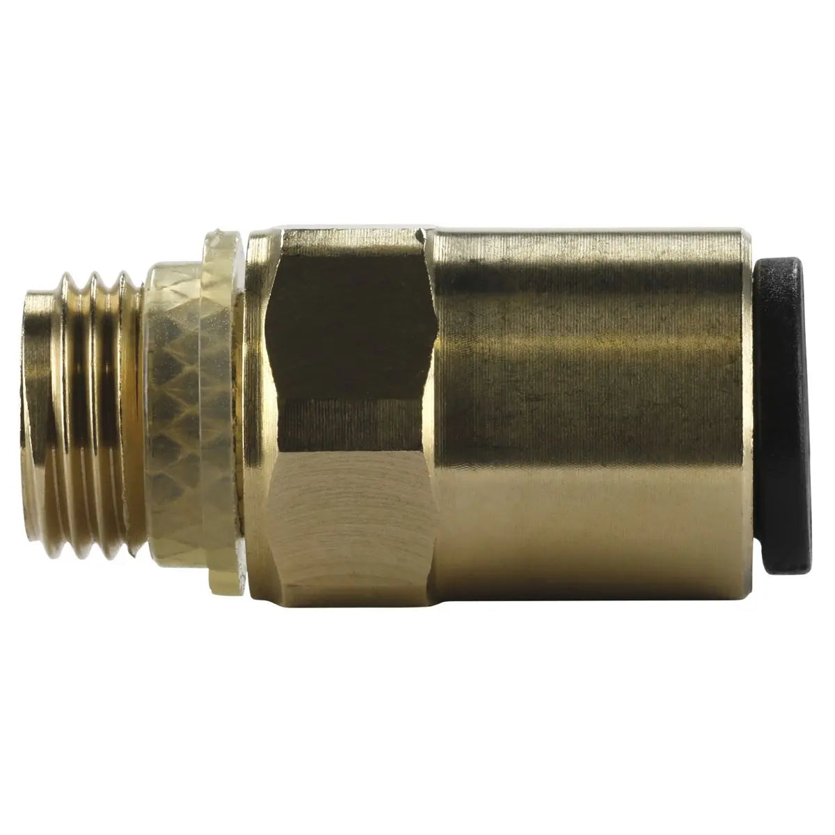 Sealey Brass SuperThread Straight Adaptor 6mm x 1/8"BSP Pack of 2 (John Guest Speedfit®)