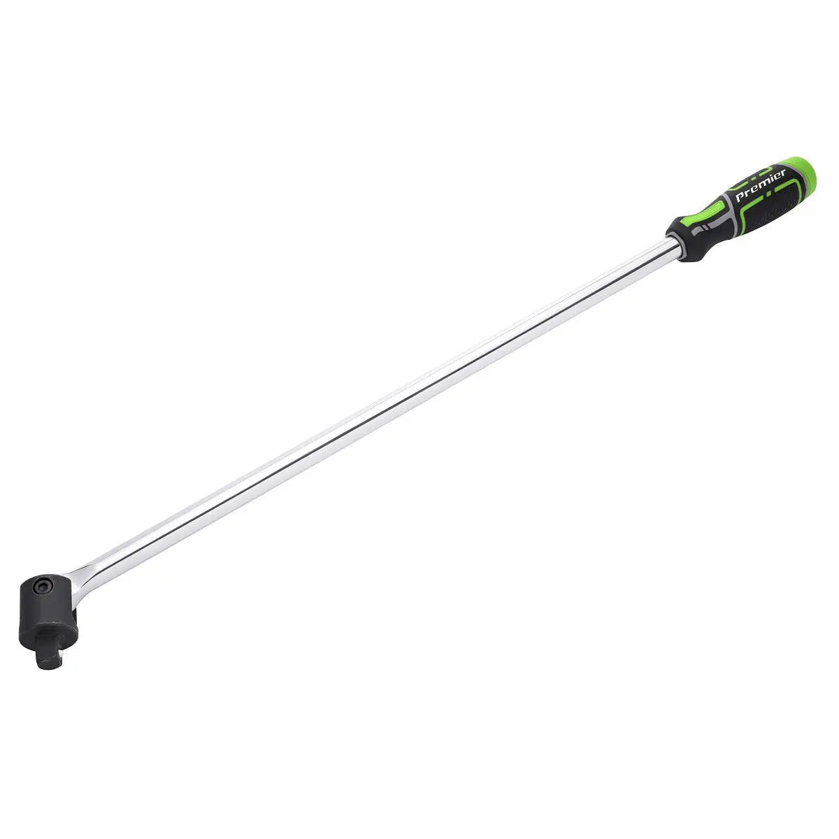 Sealey Breaker Bar 600mm 1/2" Drive Hi-Vis Green Premier Wheel Wrench Cracker
