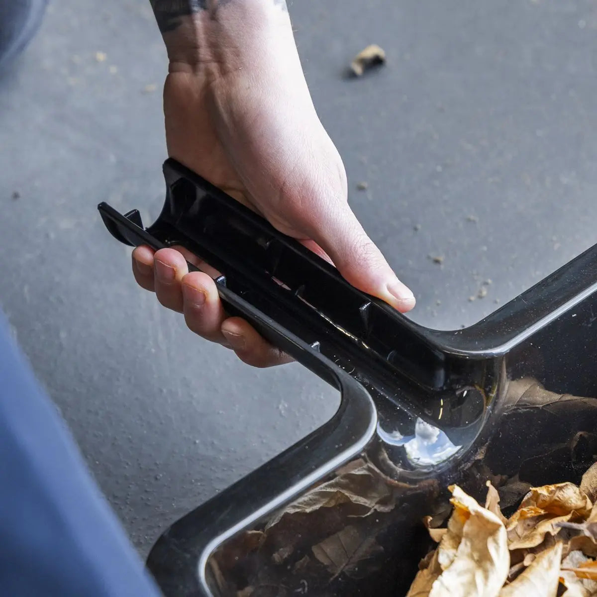 Sealey Bulldozer Yard Dustpan & Brush Set