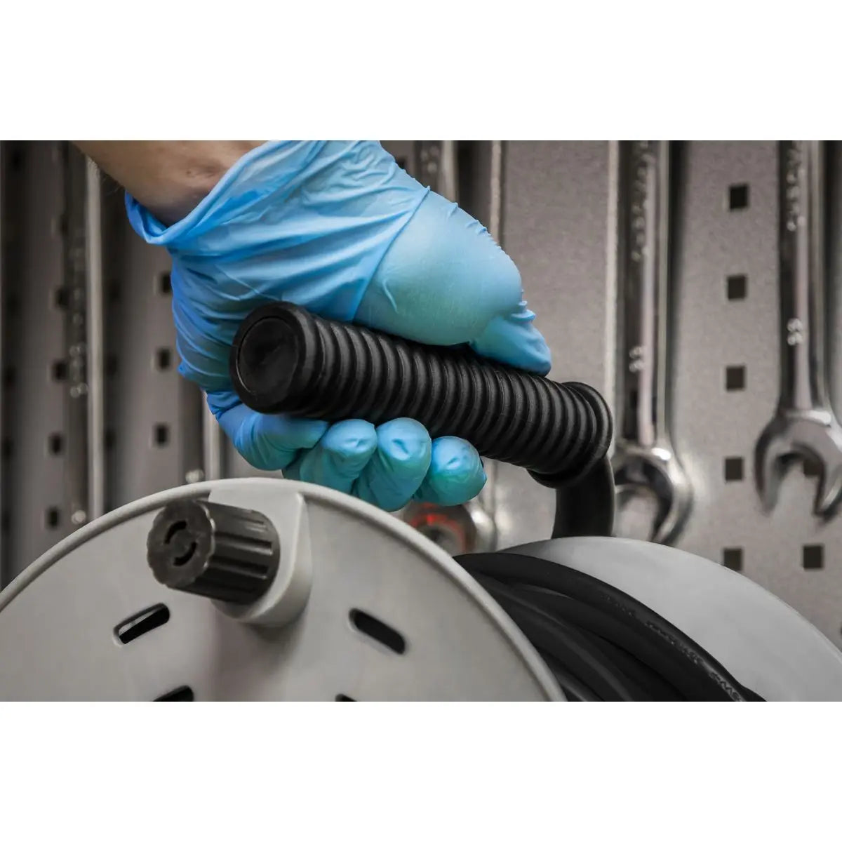 Sealey Cable Reel 50m 4 x 230V 1.25mm² Thermal Trip