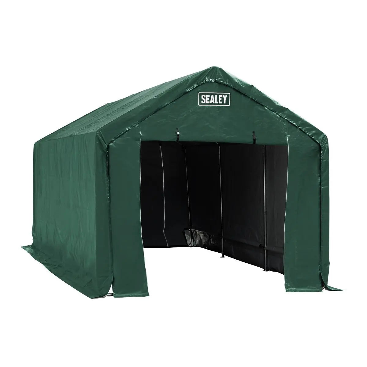 Sealey Car Port Shelter 3 x 6 2.7m  White Rose Tools