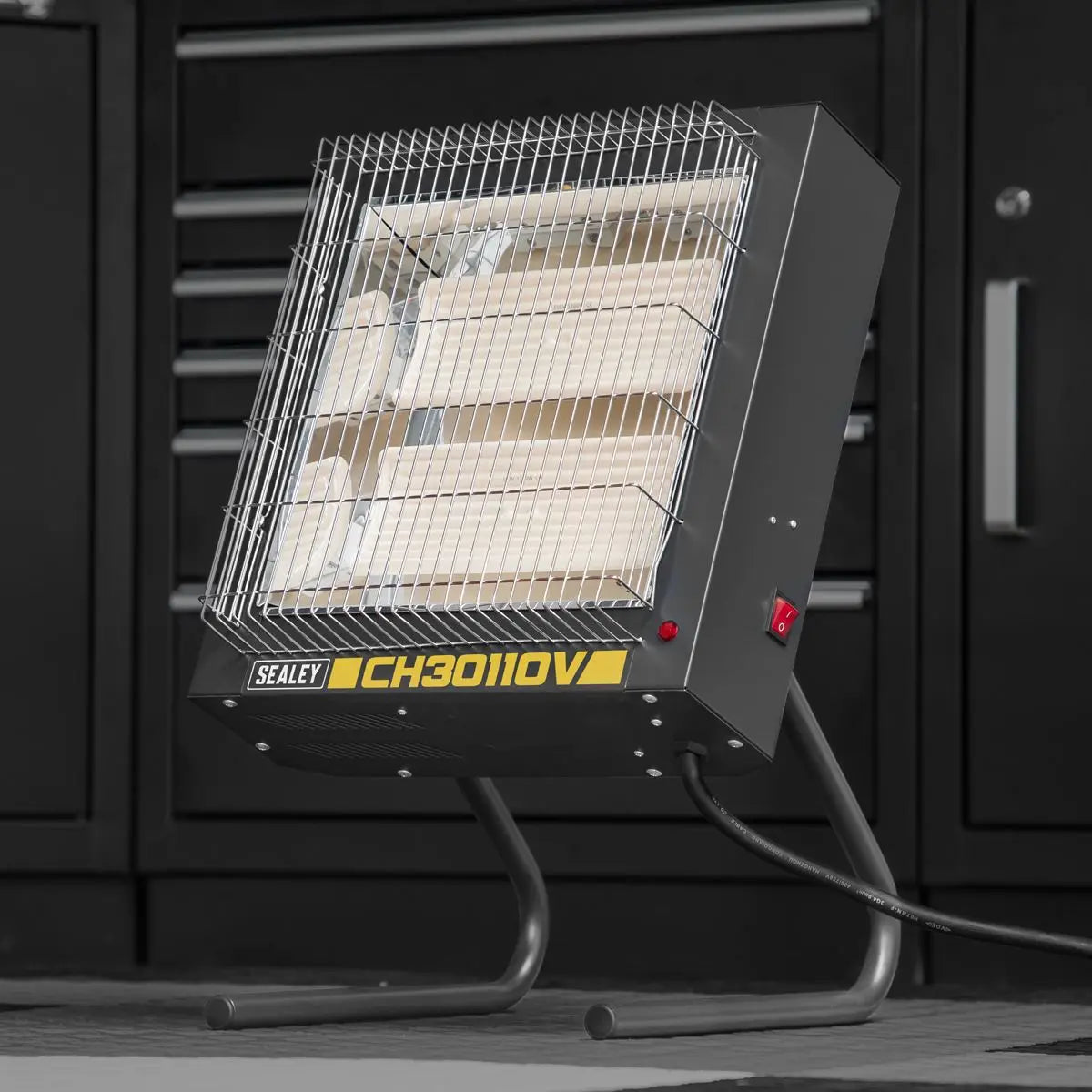 Sealey Ceramic Heater 1.2/2.4kW - 110V