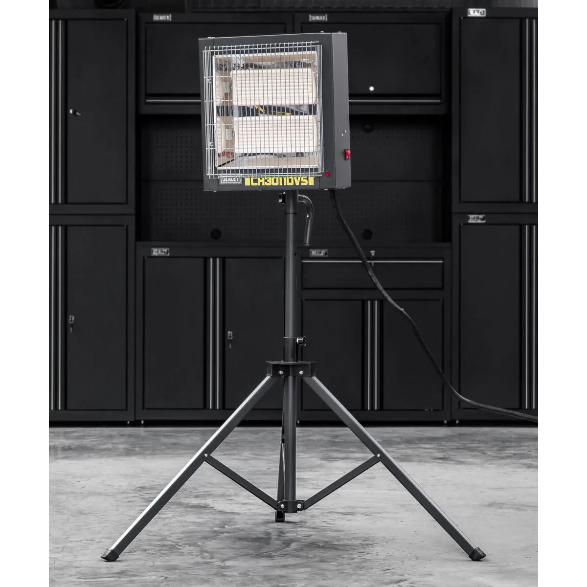 Sealey Ceramic Heater with Tripod Stand 1.2/2.4kW - 110V