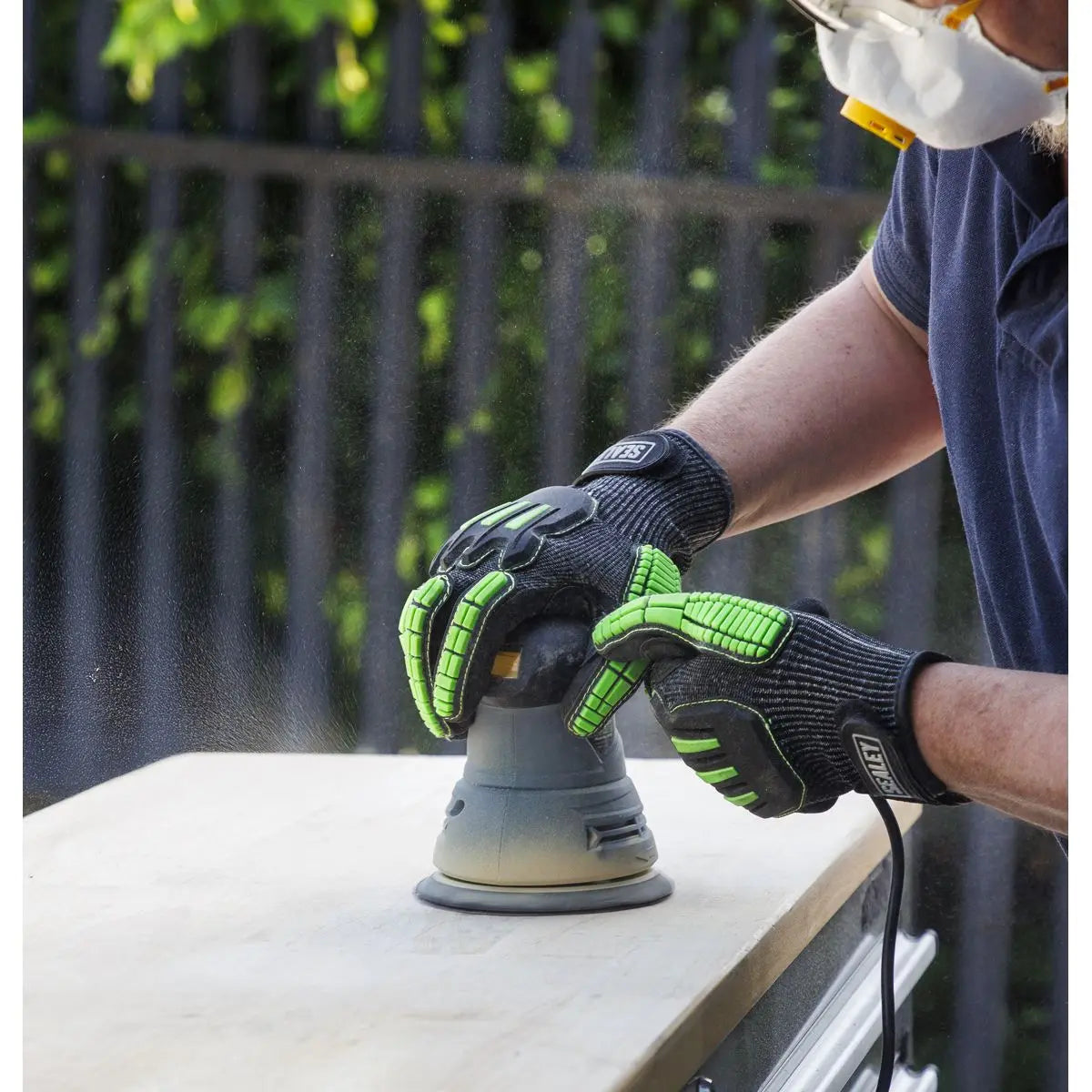 Sealey Ceramic Mesh Sanding Disc 150mm 240Grit - Pack of 10  White Rose Tools